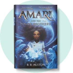 Book cover for Amari and the Night Brothers