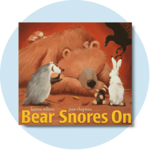 Book cover for Bear Snores On