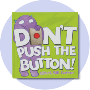 Book cover for Don't Push the Button