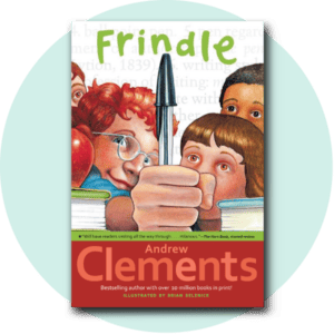Book cover for Frindle