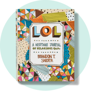 Book cover for LOL Keepsake Journal