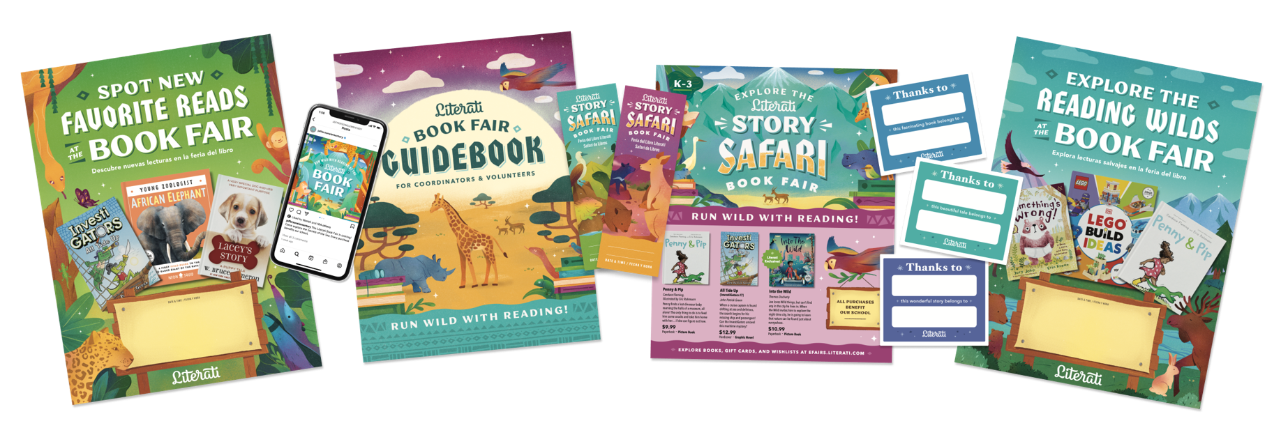 Tools to promote your Literati Book Fair